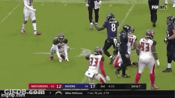 Football Game Ravens Vs Buccaneers GIF