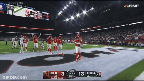 Football Game Score 13 To 3 GIF