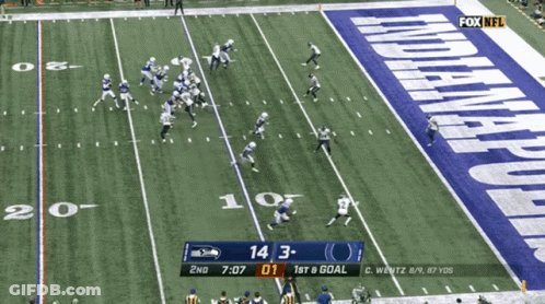 Football Game Score 14 3 GIF