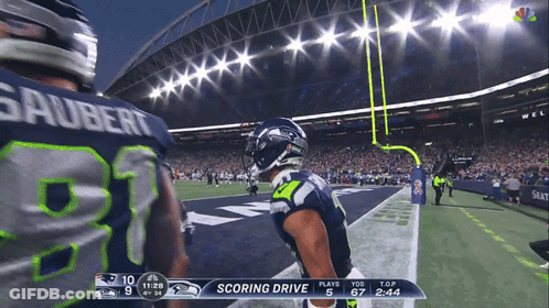 Football Game Score 5 To 67 GIF