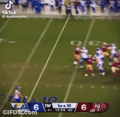 Football Game Score 6 To 6 GIF