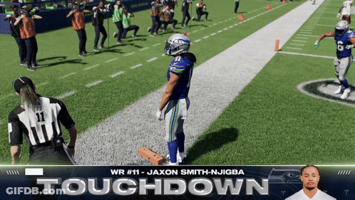Football Game Seahawks Vs Jets GIF