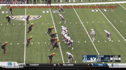 Football Game Stansbury Vs Toledo Score 21 To 21 GIF