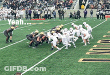 Football Game Underway Saying Yeah GIF