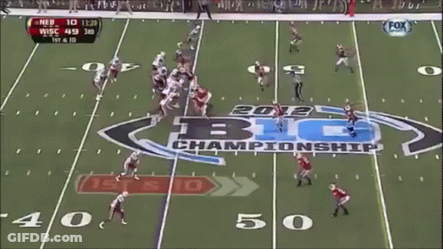 Football Game Wisc Vs USC GIF