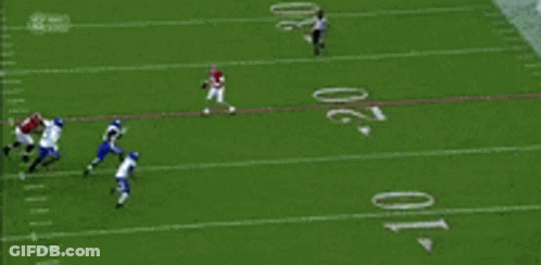 Football Game With Alfa On Sidelines GIF