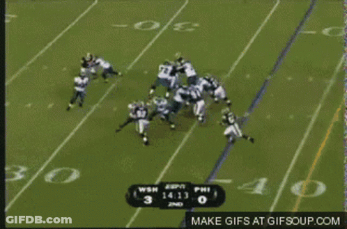 Football Game With Score 3 To 0 GIF