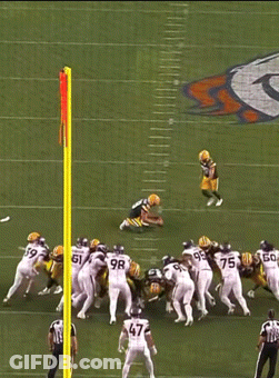 Football Game With Smack On Field GIF