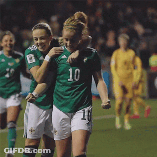 Football Is Back Women GIF
