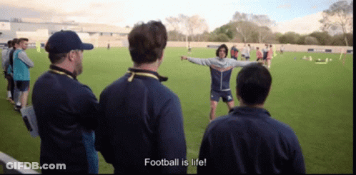 Football Is Life Soccer Fans GIF