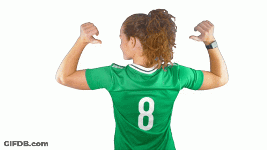 Football Is Look At My Back Marissa Callaghan GIF