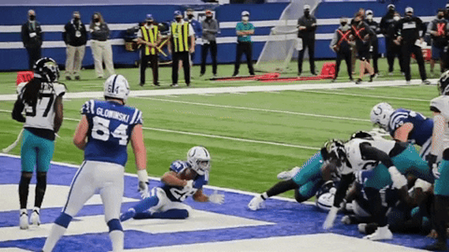 Football Jonathan Taylor Touch Down GIF