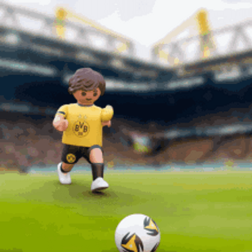 Football Lego Player GIF
