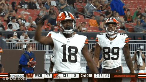 Football Player 18 Next To Player 89 GIF