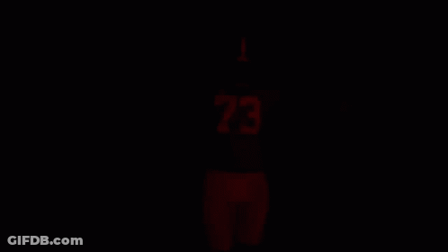 Football Player 73 Arms Outstretched GIF