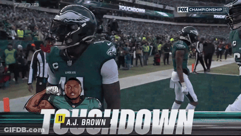 Football Player AJ Brown GIF