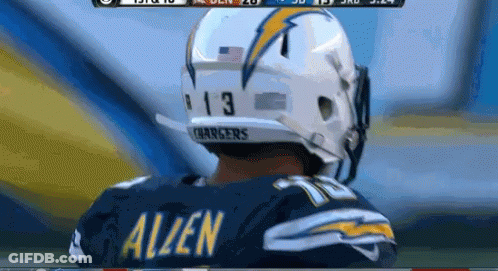 Football Player Allen GIF