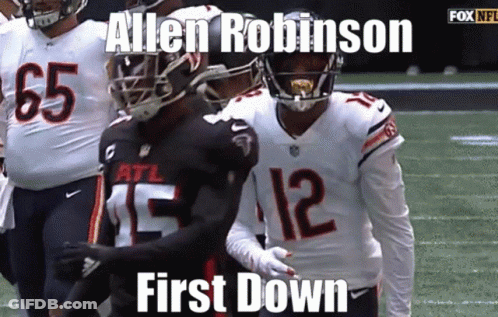Football Player Allen Robinson Standing GIF