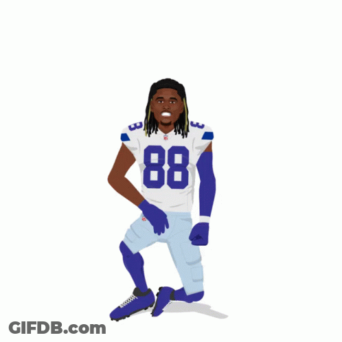 Football Player Card Number 88 GIF