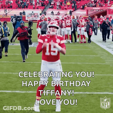 Football Player Celebrating Birthday On Field With Team GIF