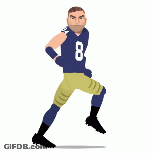 Football Player Cole Kmet GIF