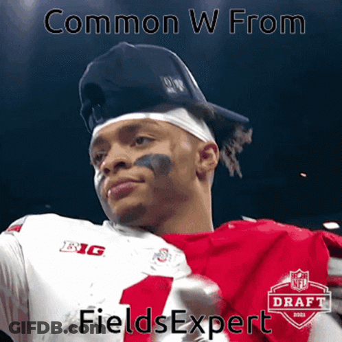 Football Player Common W From Fields Expert GIF