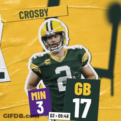 Football Player Crosby Holding Sign Min 3 GB 17 GIF