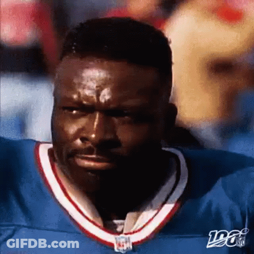 Football Player Crying With Tear GIF
