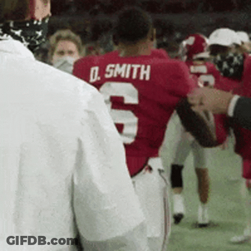 Football Player D. Smith GIF