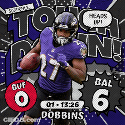 Football Player Dobbins GIF