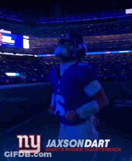 Football Player For New York Giants GIF
