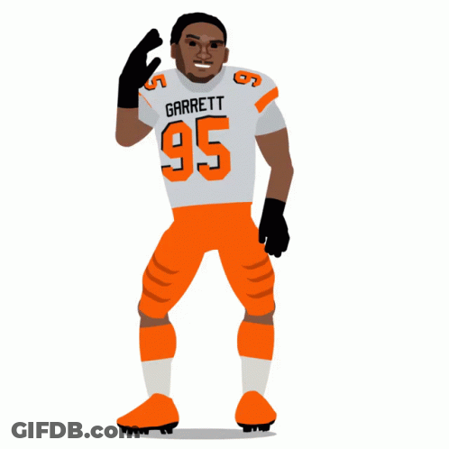Football Player Garrett GIF