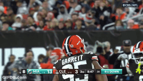 Football Player Garrett Jersey GIF