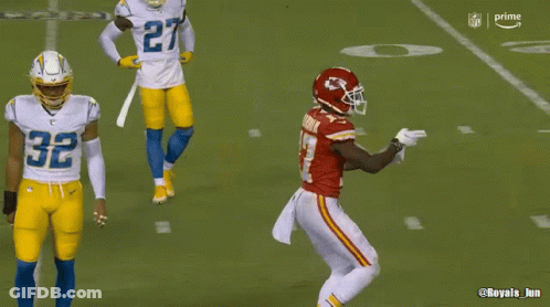 Football Player Hardman On Back GIF