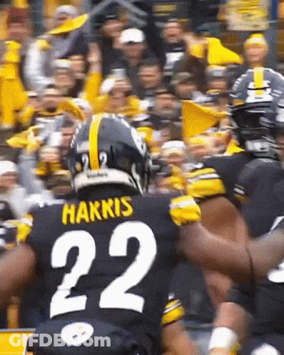 Football Player Harris Number 22 GIF
