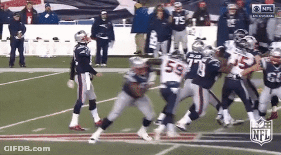 Football Player Head Down Eyes On Ground GIF