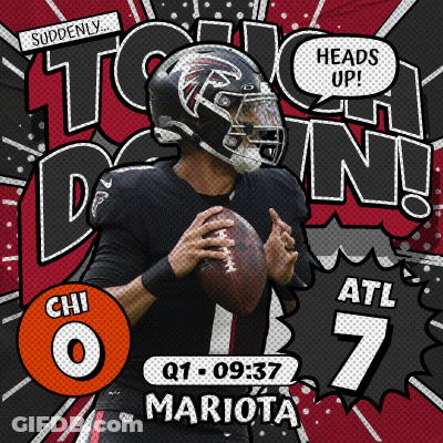 Football Player Holding Ball Saying Heads Up GIF
