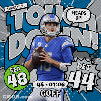 Football Player Holding Ball Saying Heads Up GIF
