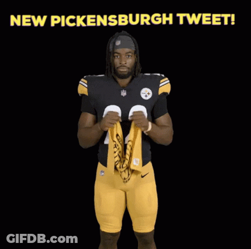 Football Player Holding Terrible Towel GIF