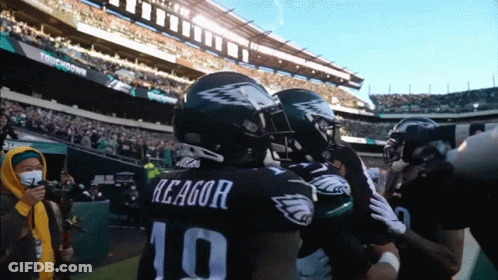 Football Player In Black Jersey Number 19 GIF