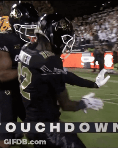 Football Player In Black Jersey Number 2 GIF