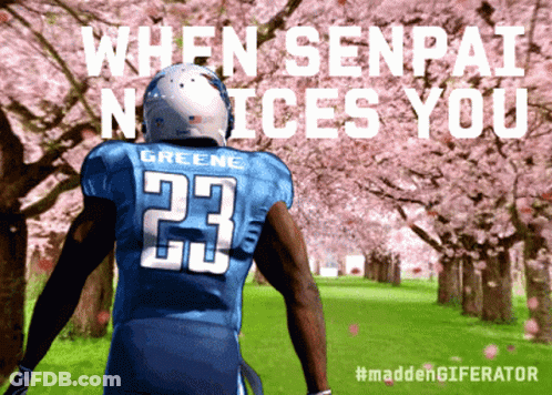 Football Player In Blue Jersey Number 23 GIF