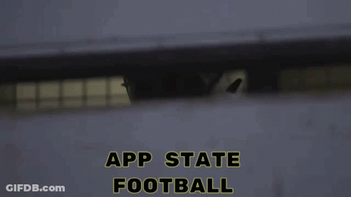 Football Player In Cage App State Football GIF