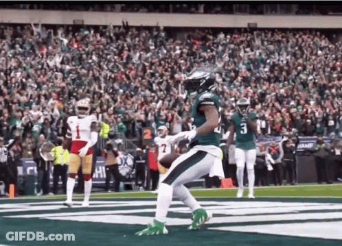 Football Player In Green Jersey Number 3 GIF