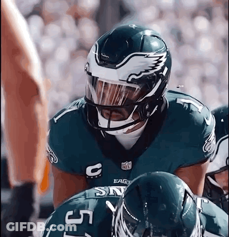 Football Player In Helmet GIF