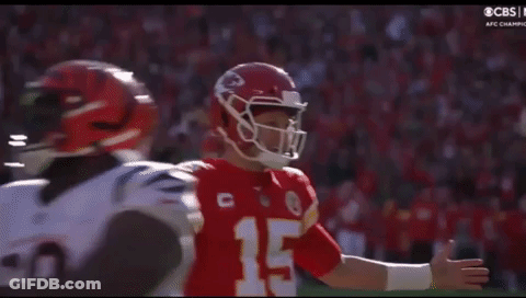 Football Player In Helmet Number 15 On Field GIF