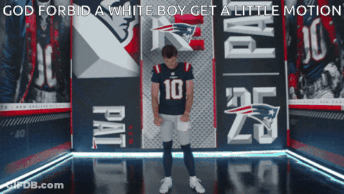 Football Player In Helmet Number 9 Jersey GIF