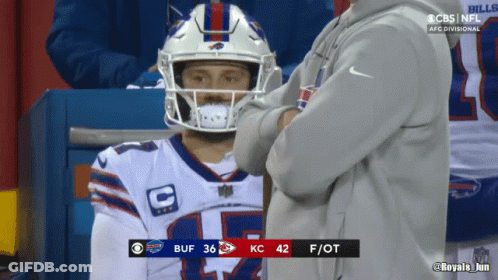 Football Player In Helmet SNF GIF