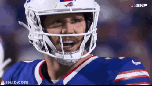 Football Player In Helmet SNF GIF