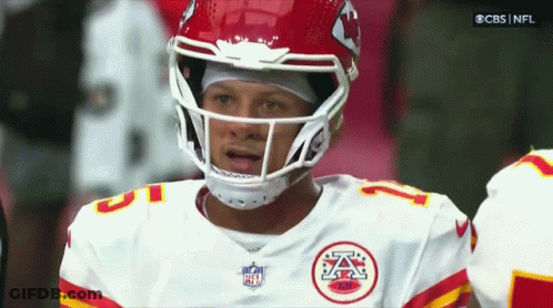 Football Player In Helmet With NFL Logo GIF